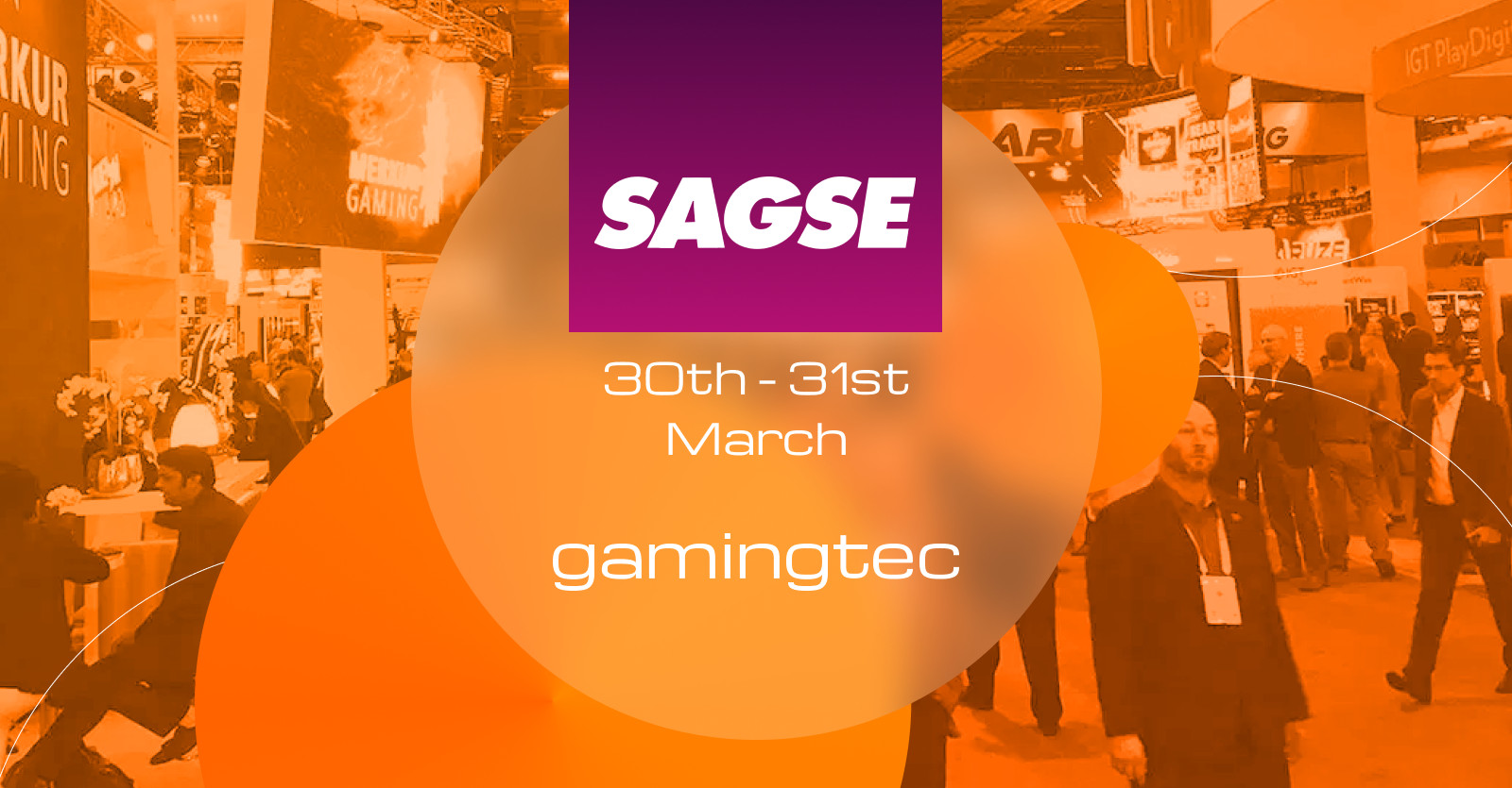 Gamingtec is exhibiting at SAGSE Argentina on the 30th-31st March
