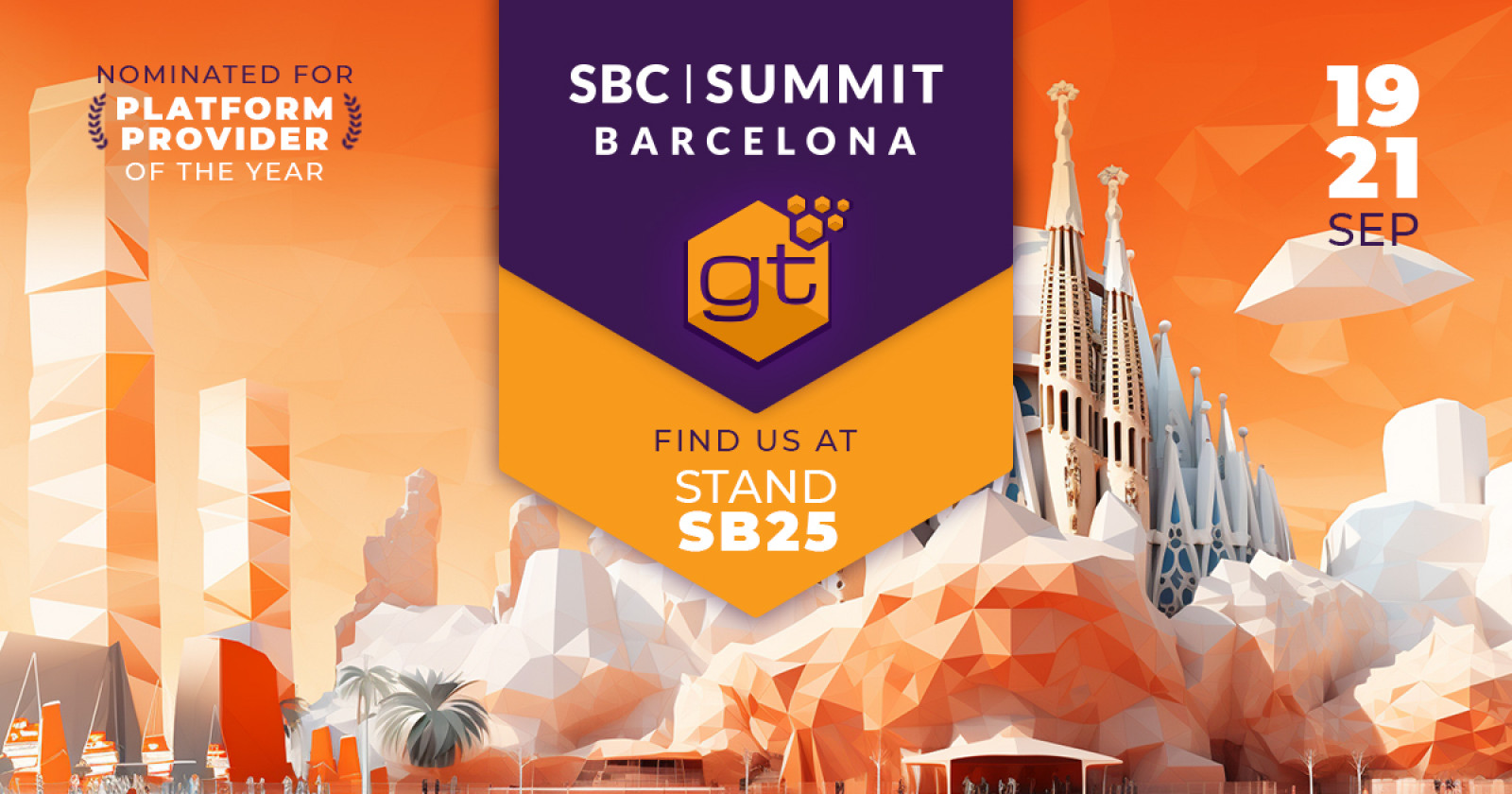 Gamingtec attending SBC Barcelona 2023 as an exhibitor and awards nominee