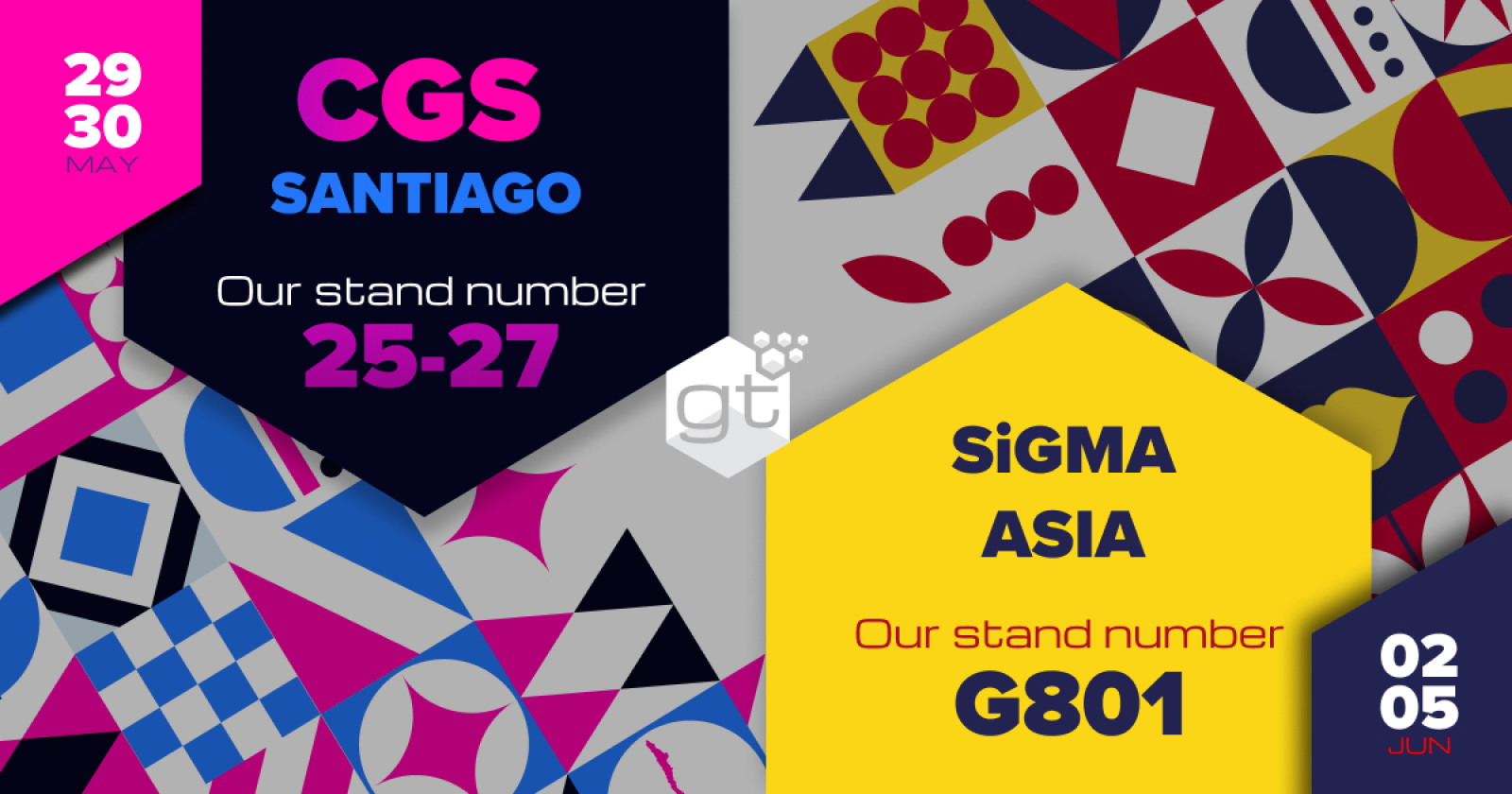 Gamingtec Exibiting at CGS Santiago and SiGMA ASIA 2024