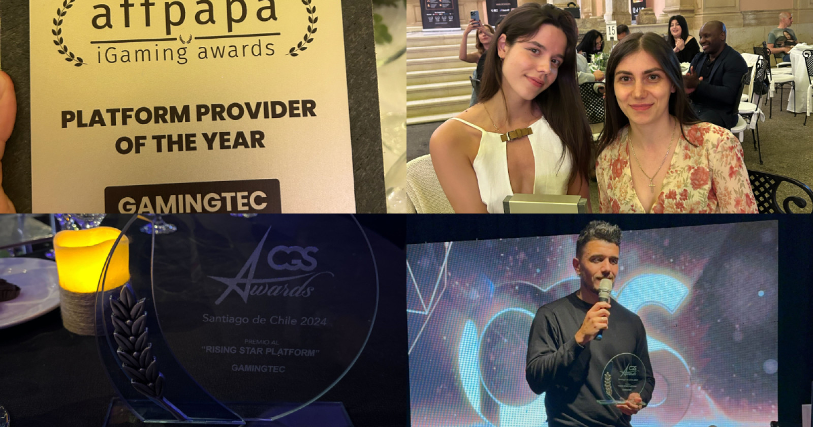 Gamingtec Achieves Historic Milestone with Two Prestigious Awards