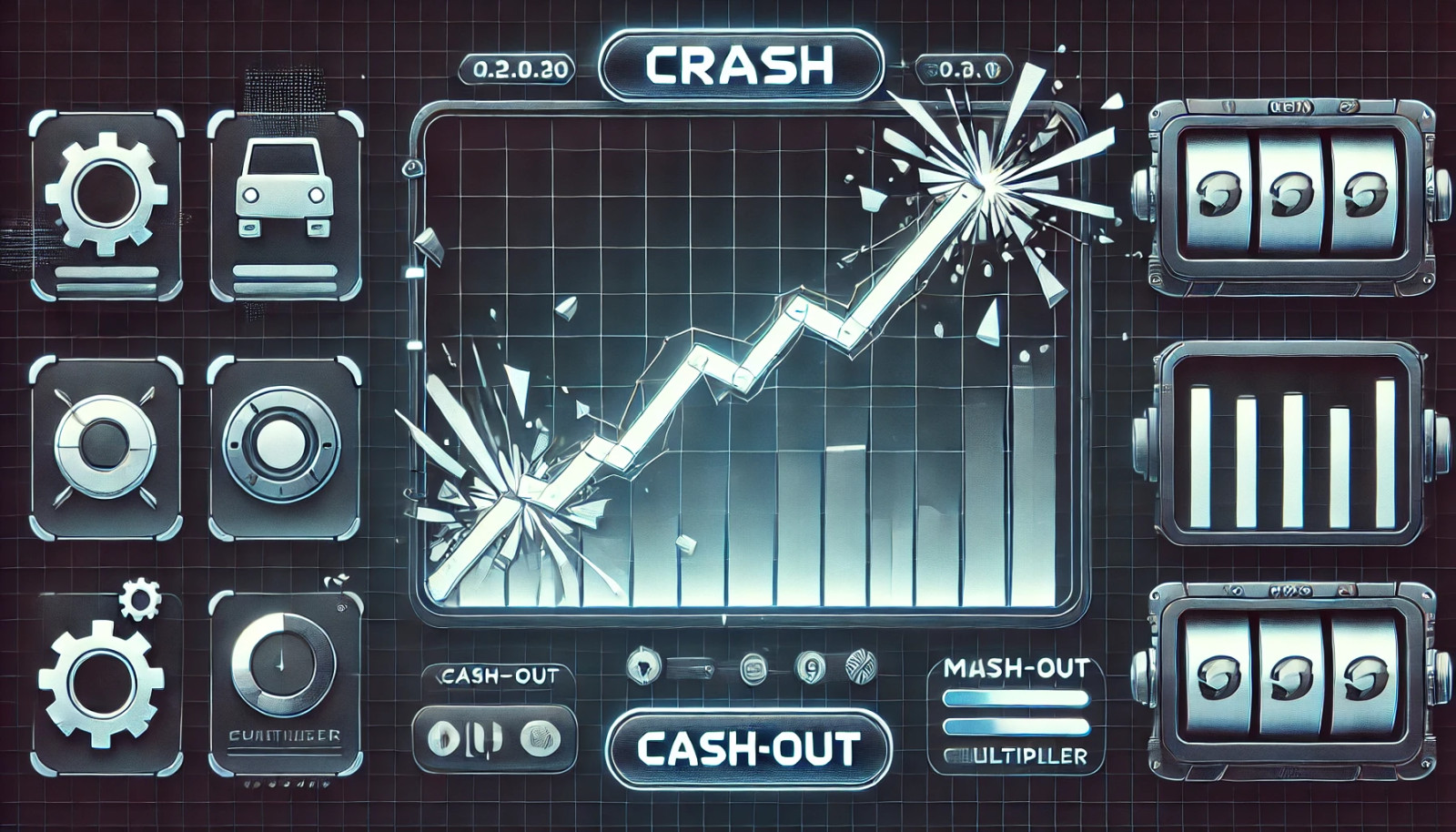 Crash Game interface