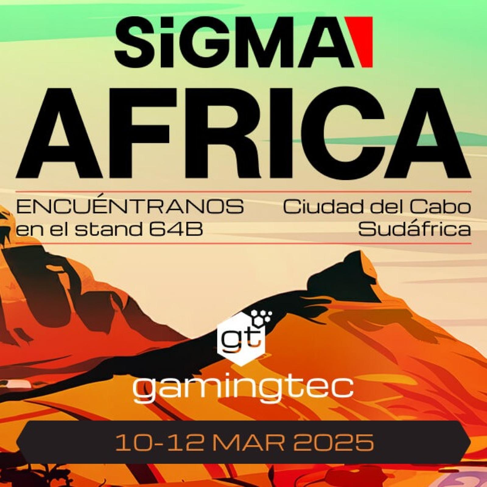 Acompaña a Gamingtec en SiGMA África 2025