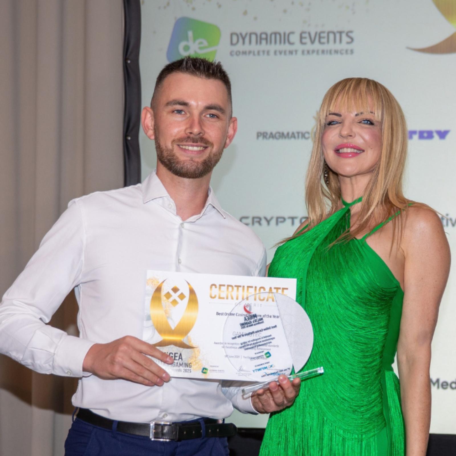 Gamingtec Takes Home MiGEA Award for GT Casino