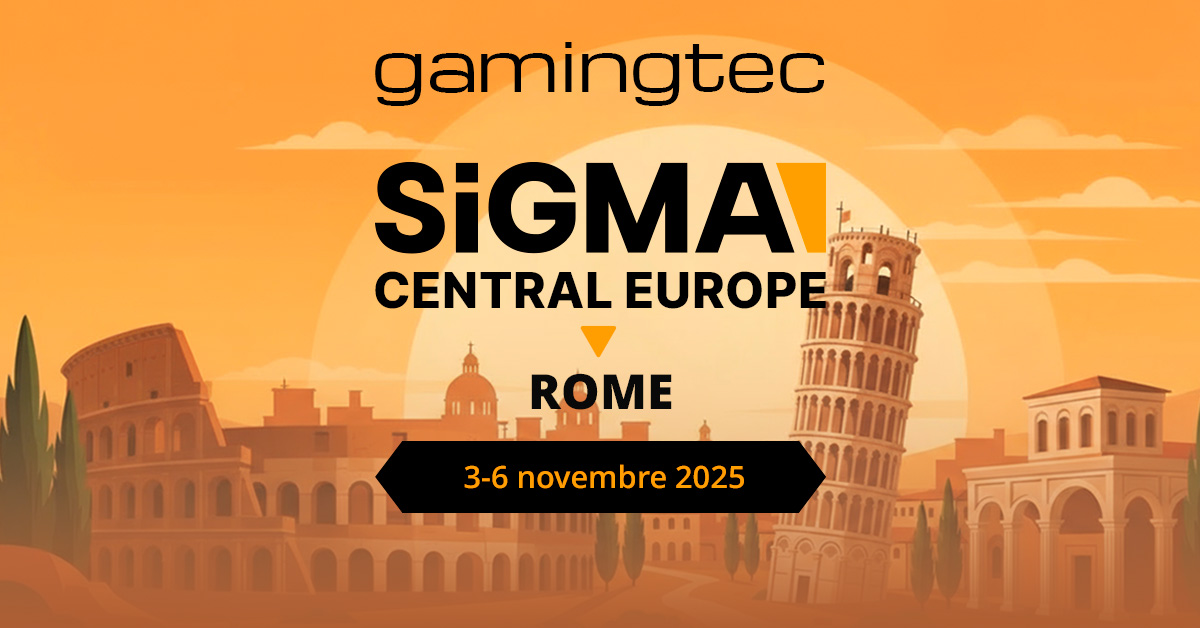 Sigma Rome Hall Gamingtec à la SiGMA Central Europe 2025 à Rome